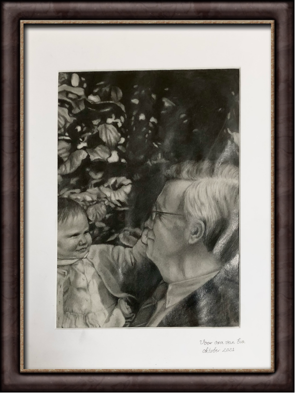 Portret van Opa en Ik